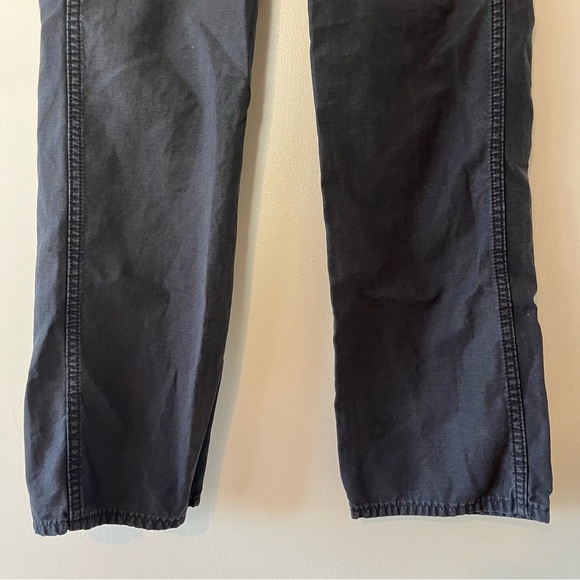 Levi's Black Ribcage Straight Loose Fit Pants Women's 24 - Picture 4 of 9